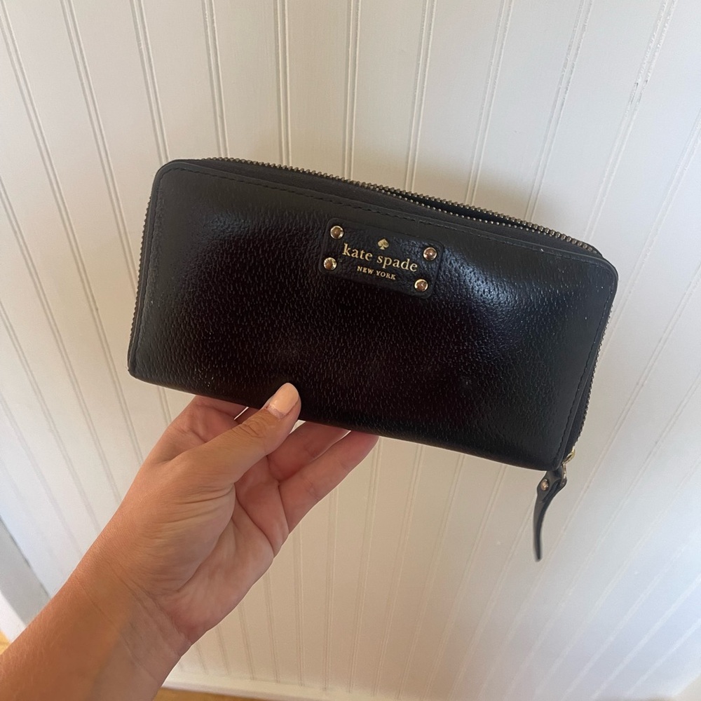 Kate spade black wallet